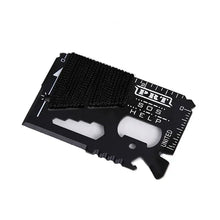 Stainless Steel Multi-Tool Survival Card