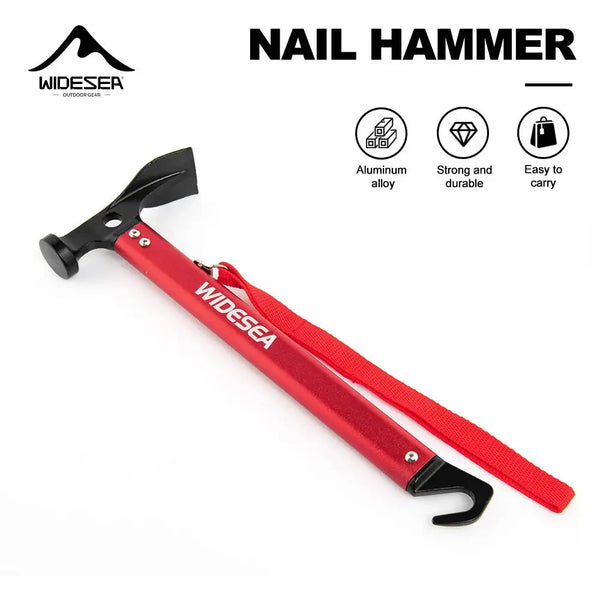 Widesea Aluminum Camping Tent Hammer