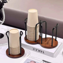 Wooden Disposable Cup Dispenser