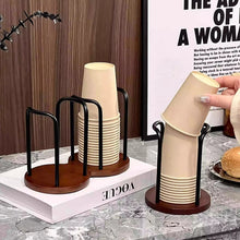 Wooden Disposable Cup Dispenser
