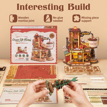 3D Wooden Carousel Music Box Puzzle