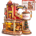 3D Wooden Carousel Music Box Puzzle