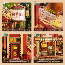 3D Wooden Carousel Music Box Puzzle