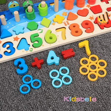Wooden Montessori Counting Puzzle