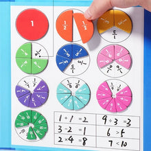 Magnetic Montessori Fraction Set