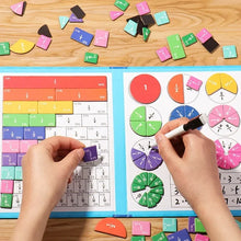 Magnetic Montessori Fraction Set