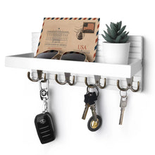 Rustic Wall Mounted Entryway Key Organizer