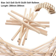 Balsa Wood Building Sticks