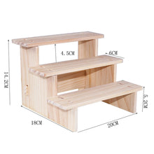 Tiered Wood Dessert Riser