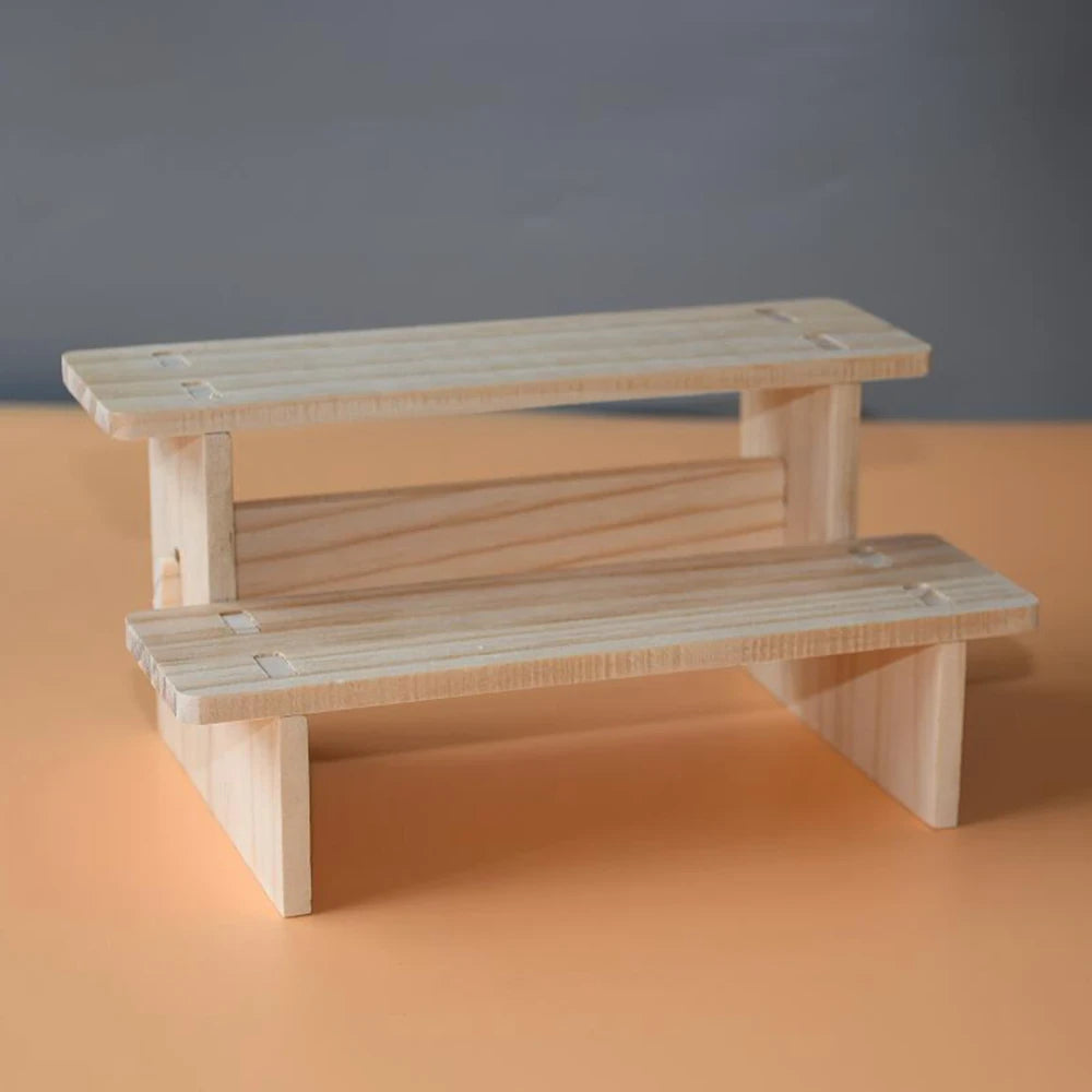 Tiered Wood Dessert Riser