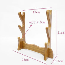 Wooden Samurai Sword Display Stand