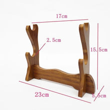 Wooden Samurai Sword Display Stand