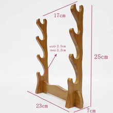 Wooden Samurai Sword Display Stand