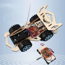 Wooden DIY Remote Control Racing Car