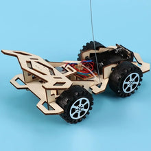 Wooden DIY Remote Control Racing Car