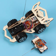 Wooden DIY Remote Control Racing Car