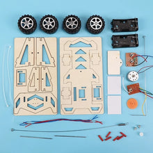 Wooden DIY Remote Control Racing Car