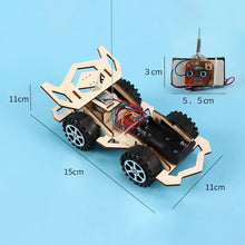 Wooden DIY Remote Control Racing Car
