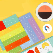 Magnetic Montessori Fraction Set