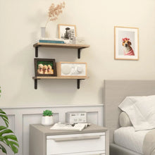 Wooden Floating Wall Shelves