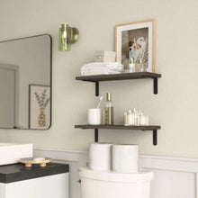 Wooden Floating Wall Shelves