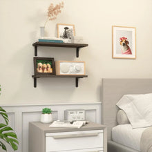Wooden Floating Wall Shelves