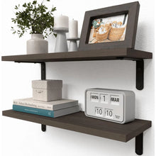 Wooden Floating Wall Shelves