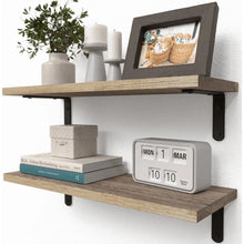 Wooden Floating Wall Shelves