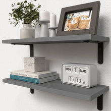 Wooden Floating Wall Shelves