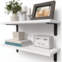 Wooden Floating Wall Shelves