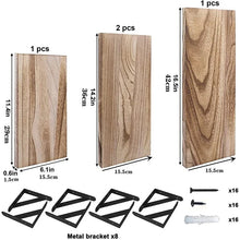 Floating Wooden Wall Shelf