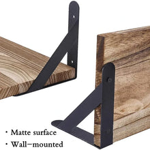 Floating Wooden Wall Shelf