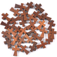 Unfinished Wooden Cross Beads