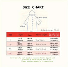 Unisex Waterproof Hooded Raincoat