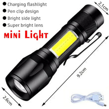 Rechargeable LED Tactical Flashlight