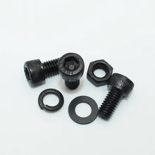 Black Steel Hex Socket Screw Set