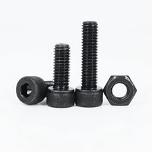 Black Steel Hex Socket Screw Set