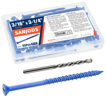 Masonry Concrete Screw Anchor Kit