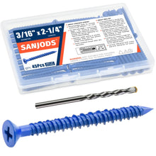 Masonry Concrete Screw Anchor Kit