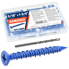 Masonry Concrete Screw Anchor Kit