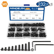 NINDEJIN Hex Socket Screw and Nut Set