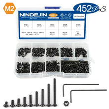 NINDEJIN Hex Socket Screw and Nut Set