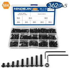 NINDEJIN Hex Socket Screw and Nut Set