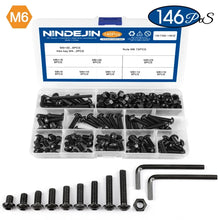 NINDEJIN Hex Socket Screw and Nut Set