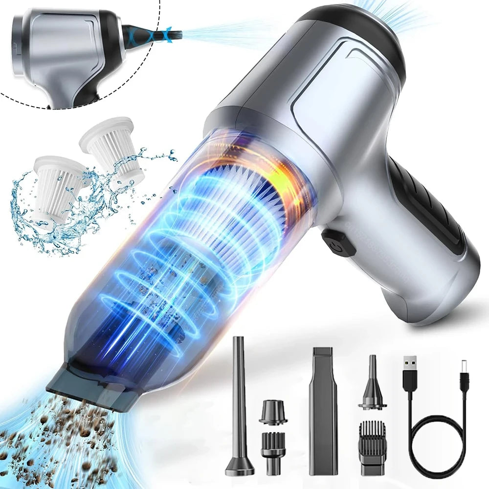 Portable Wireless Car Vacuum