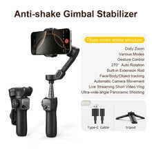 3-Axis Phone Stabilizer with Extension Rod