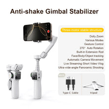 3-Axis Phone Stabilizer with Extension Rod