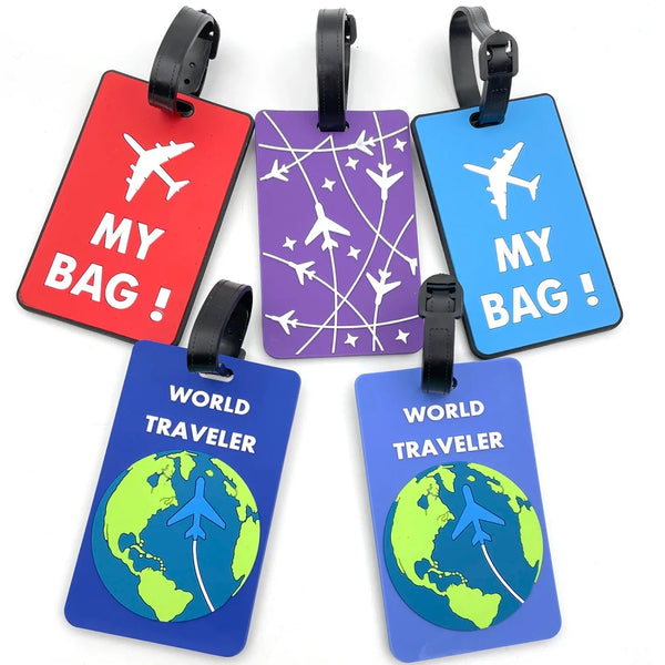 Creative Silicone Luggage Tag