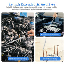Extended Heavy Duty Slotted Screwdriver