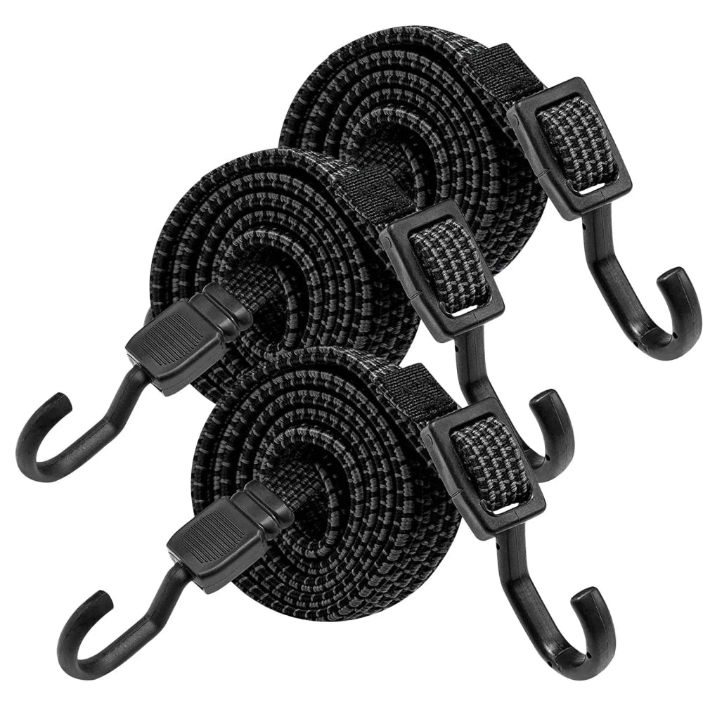 Adjustable Flat Wide Bungee Straps